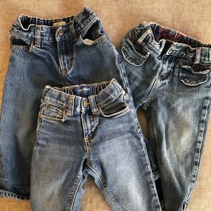 {Bundle!} Trio of Toddler Jeans